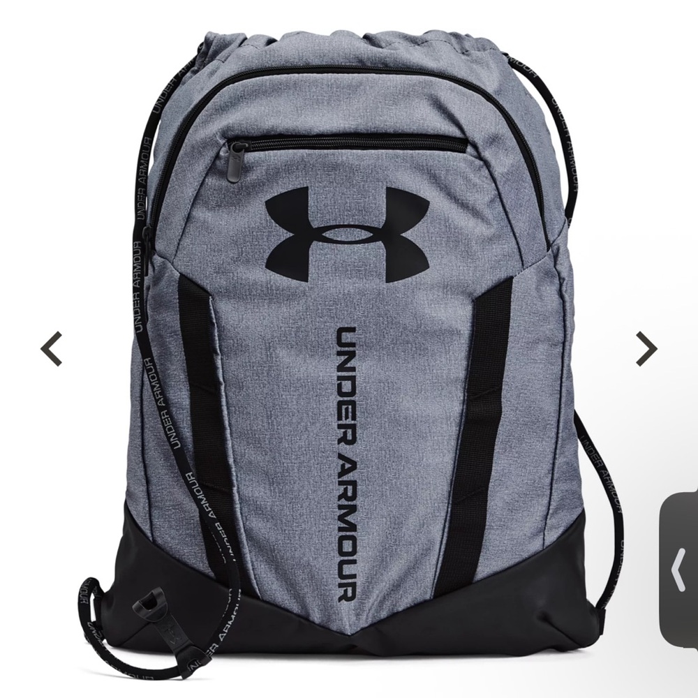 NWT Under Armour Hustle Sackpack - Water Resistant + Insulated Pocket